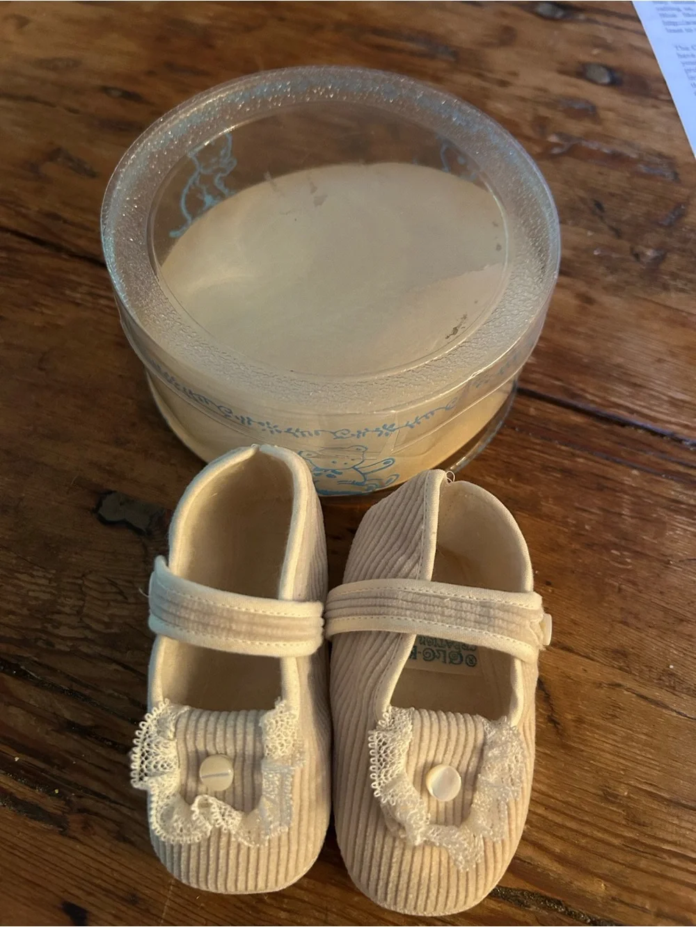 Vintage Infant Baby Bootie Shoes 67 years old